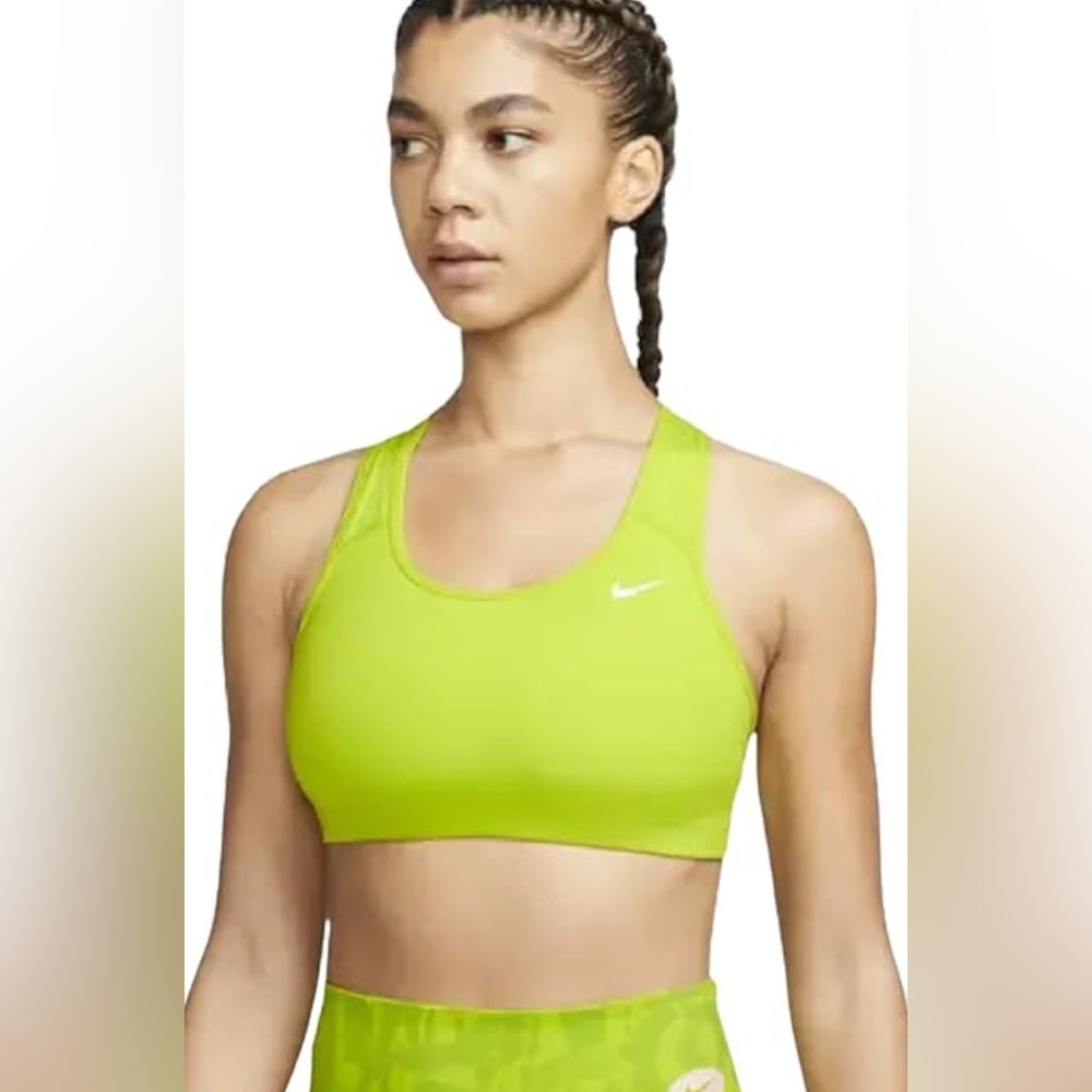 Nike Women's Lime Green Sports Bra